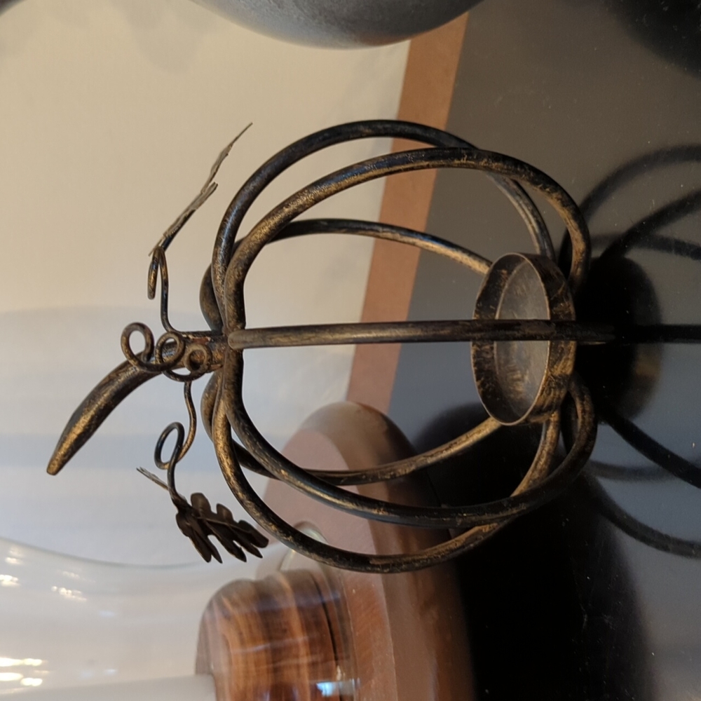 Set of Autumn tealight holders - Picture 5 of 6